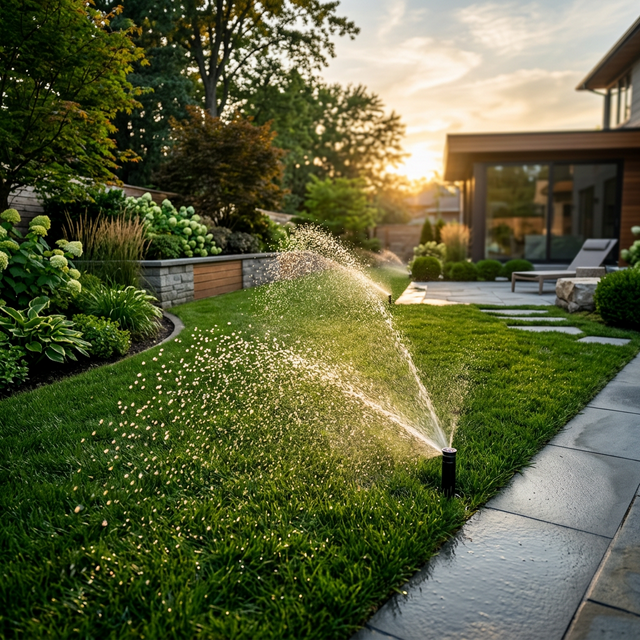 Modern Sprinkler System