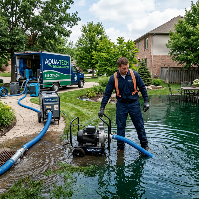Yard Irrigation Flood